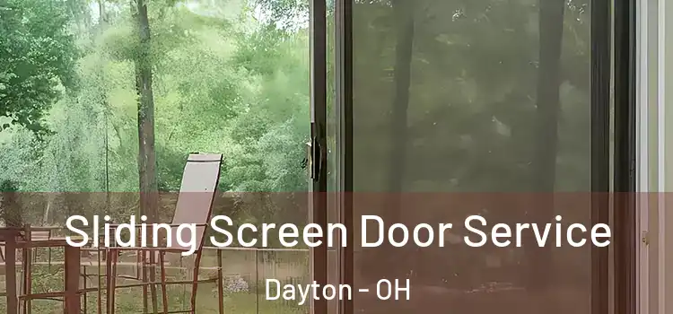  Sliding Screen Door Service Dayton - OH
